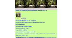 Desktop Screenshot of discover-your-purpose.com